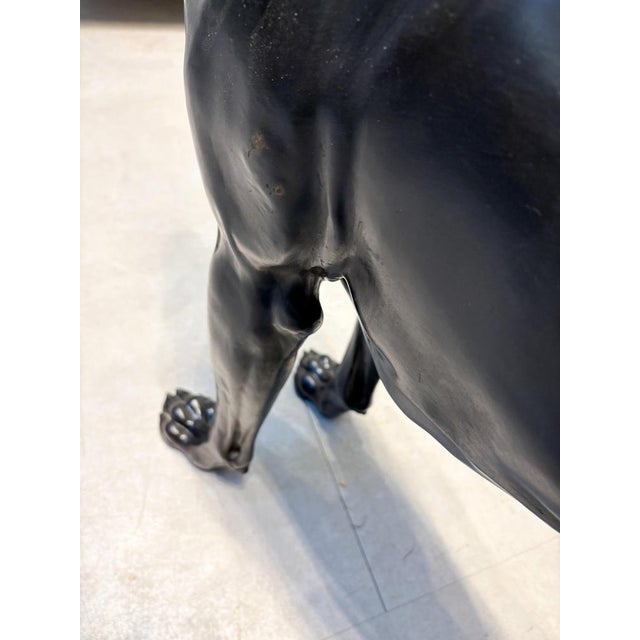 Statue of Hunting Dog in Bronze For Sale - Image 6 of 7