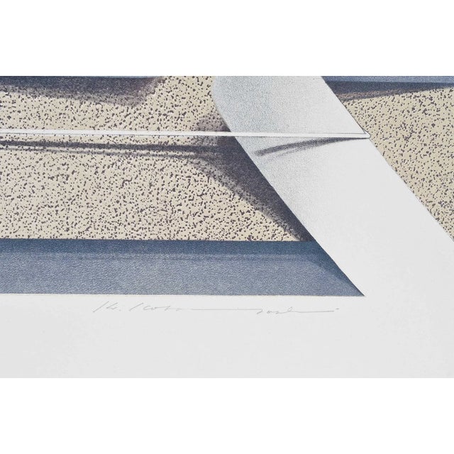 Paper Late 20th Century Kiyoko Kobayashi (Japanese, B. 1947) Two Screen Prints For Sale - Image 7 of 8