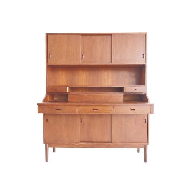 Large Danish Mid-Century Modern Teak Cabinet, 1960s For Sale - Image 11 of 11