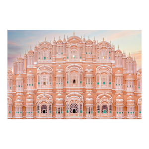 Hawa Mahal II – Iconic Jaipur Palace Architectural Fine Art Print 40" X 60"