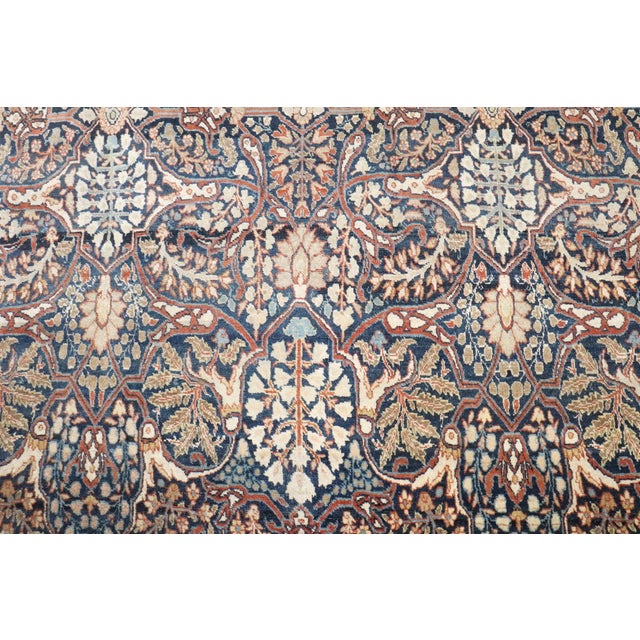 Late 19th Century Late 19th century Antique Tabriz Persian Rug - 9'8" x 15'4" For Sale - Image 5 of 12