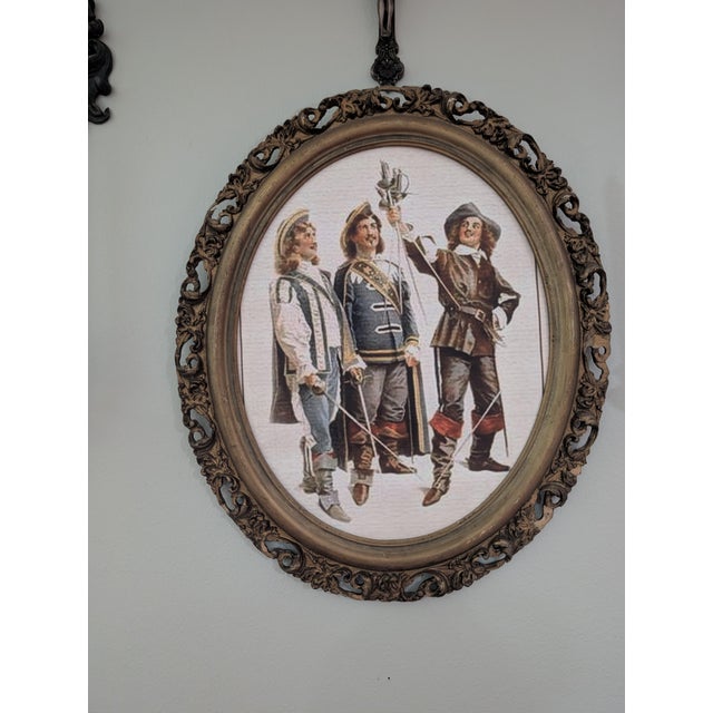 Late 19th Century Victorian Style Oval Wooden Frame For Sale - Image 9 of 10