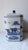 1970s Blue and White Chinoiserie Rectangular Jar With Lid For Sale - Image 5 of 13