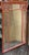 Hollywood Regency Mid-Century Hollywood Regency Faux Bamboo Greek Key Form Mirror- Burnt Orange For Sale - Image 3 of 6