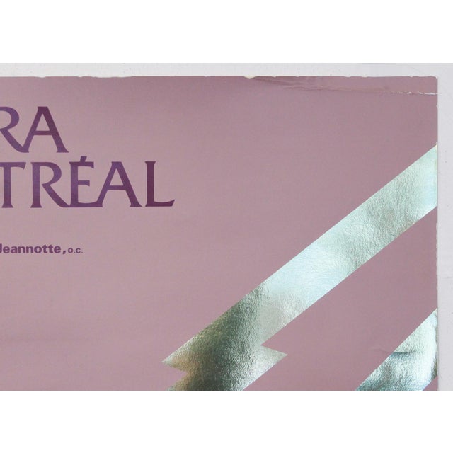 Illustration 1988 Opéra De Montréal Poster, Don Giovanni For Sale - Image 3 of 5