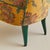 French Floral Armchair with Green Lacquered Frame, 1940s - 2 Available For Sale - Image 10 of 10