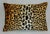 Hollywood Glam Leopard Spot Safari Velvety Cotton Feather & Down Pillow 26" X 18" For Sale - Image 4 of 6
