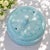 Large Vintage Handcrafted Turquoise Glazed Ceramic Display Bell, 1950s For Sale - Image 3 of 9