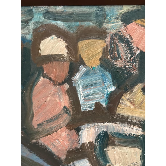 Gösta Falk, Figure Composition, 1960s, Oil on Canvas, Framed For Sale - Image 10 of 18