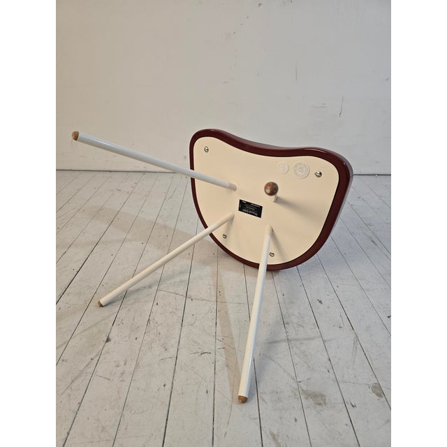 Maroon 307 Stool by Jean Prouvé and G-Star Raw for Vitra For Sale - Image 8 of 10