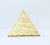 Metal Late 20th Century Large Brass Pyramid For Sale - Image 7 of 9