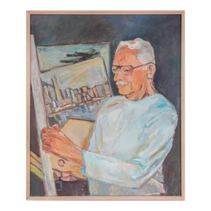 Artist's Self Portrait 20th Century Oil