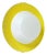 Large Yellow Wall Light in Metal & Opaline Glass in the style of Stilnovo, Italy, 1960s For Sale