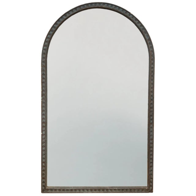 Large 19th Century Arched Mirror For Sale - Image 5 of 6