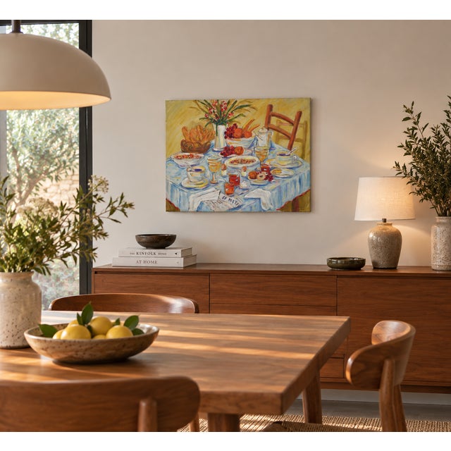 "Le matin", oil painting (50 x 61 cm, not framed), by Patrice Guiraud Patrice is a painter and sculptor who explores many...