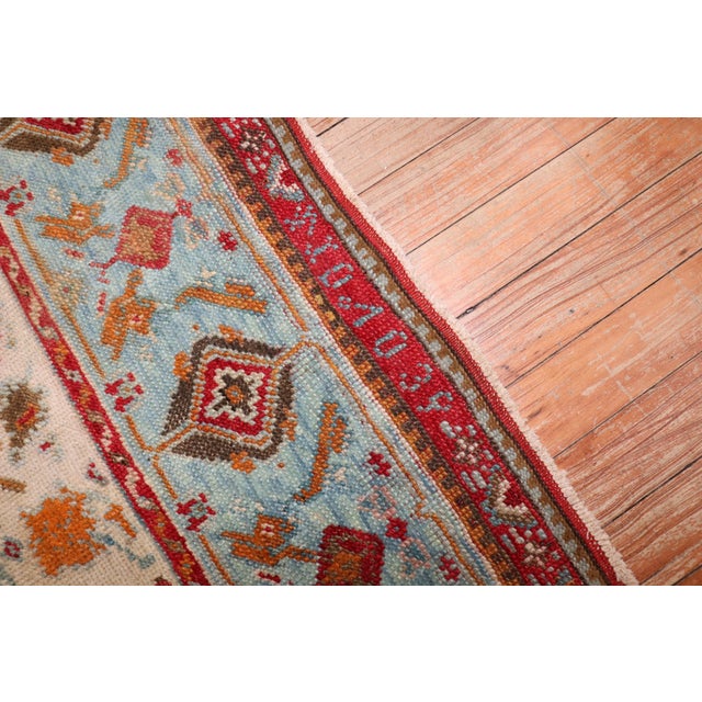 Early 20th Century Antique Zabihi Collection Turkish Ghiordes Rug - 3'9" x 5'11" For Sale - Image 5 of 9