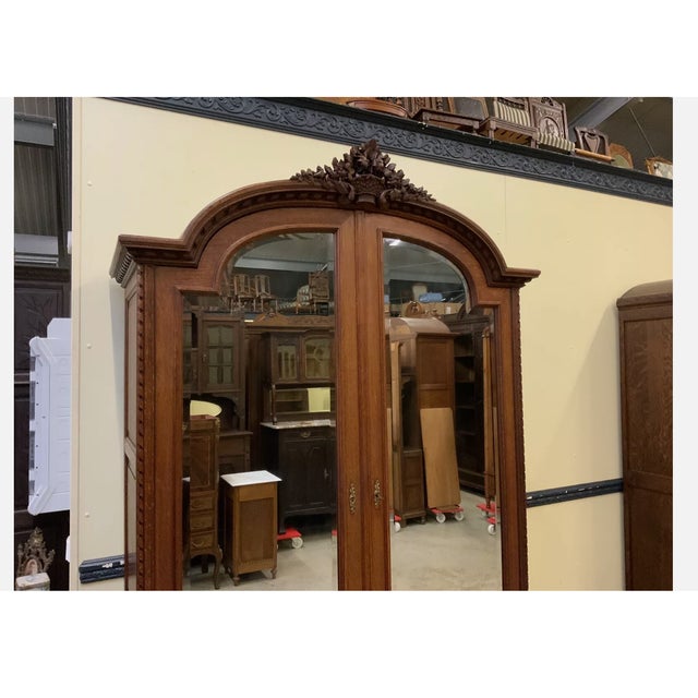 Antique Art Nouveau Wardrobe, 1910 For Sale - Image 11 of 13
