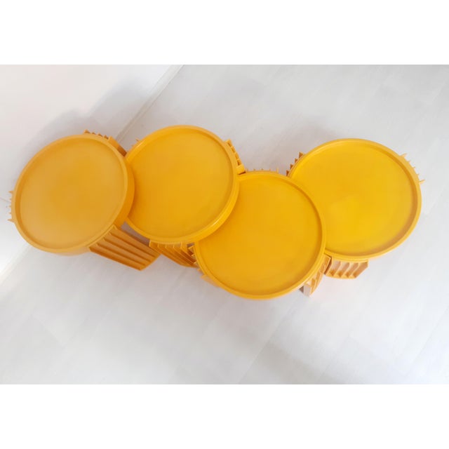 Marema Tables by Gianfranco Frattinis for Cassina, 1960s, Set of 4 For Sale - Image 12 of 16