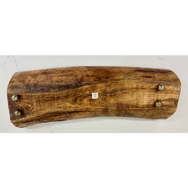 Hand Carved Indian Wooden Dough Bowl For Sale In Orlando - Image 6 of 6