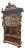 Luigi Frullini Attributed Carved Italian Bookcase Bookshelf Vitrine Circa 1870 For Sale