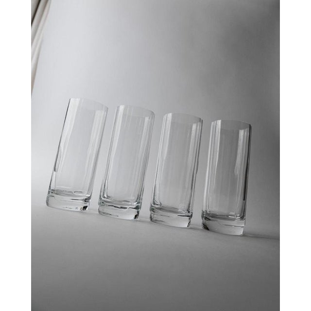 Vintage talian Murano Water Glasses, 1980s, Set of 4 For Sale - Image 9 of 12