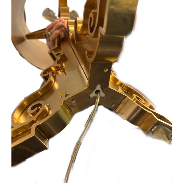 Kartell "Bourgie" Table Lamp – Gold Finish The iconic Kartell Bourgie table lamp, designed by Ferruccio Laviani, features...