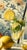 Contemporary 2023 Still Life Painting, With Lemon Water and Citrus Against Wallpaper in Gold Plein Air Frame For Sale - Image 3 of 3