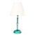 Gorgeous Murano glass table lamp. A charming accent for any room. *shade sold separately