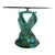Sculptural Helix Spiral Glass Table For Sale