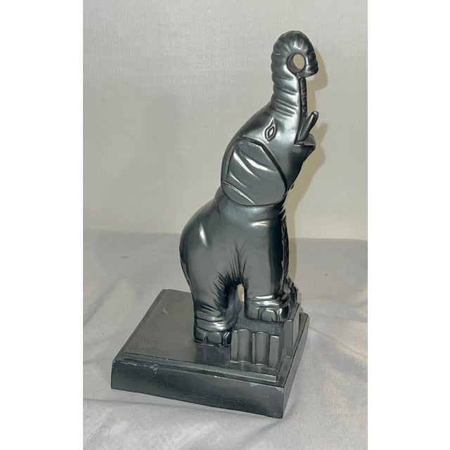 1940s Art Deco Elephant Bookends a Pair Chairish