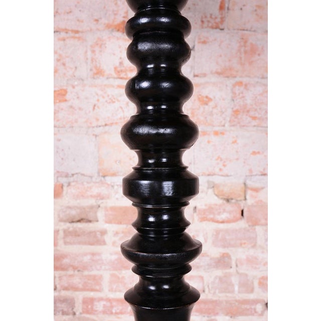 Art Deco Floor Lamp in Beech, Czech, 1910s For Sale - Image 4 of 12