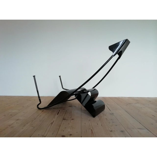 Solid Metal Chair, 1980s For Sale - Image 6 of 14