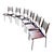 1950s Attributed to Paul McCobb "Shovel" Dining Chairs for Winchendon, Red Stain, Set of 6 For Sale - Image 10 of 10