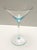 Glass Light Blue Murano Glass Cocktail Glasses and Pitcher by La Murrina, 1980s, Set of 7 For Sale - Image 7 of 15