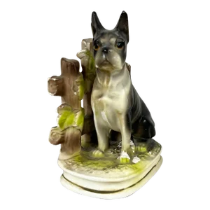Mid Century Boxer / Bulldog Figurine