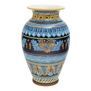 Collectible Majolica Vase For Sale