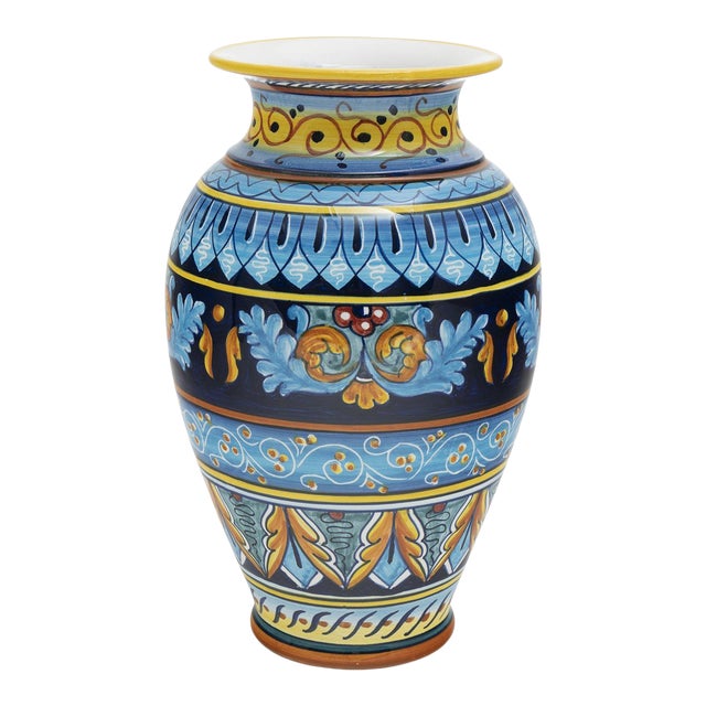 Collectible Majolica Vase For Sale