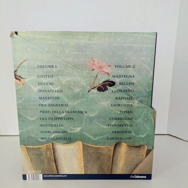 Great Painters of the Italian Renaissance Extra Large Collectors Ed. Art Book 2 Vol.Set with Slipcase Box For Sale - Image 4 of 7