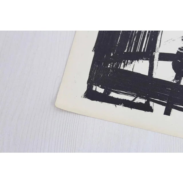 Paper Lithograph of the Swiss Artist Bernd Völkle 1963 For Sale - Image 7 of 13