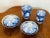 Blue Vintage Japanese Fine Porcelain Cobalt Blue Tea Set- 4 Pieces For Sale - Image 8 of 9