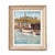 Brown Andre Drieu, Normandy Harbour, 1950s, Oil Painting on Canvas, Framed For Sale - Image 8 of 8