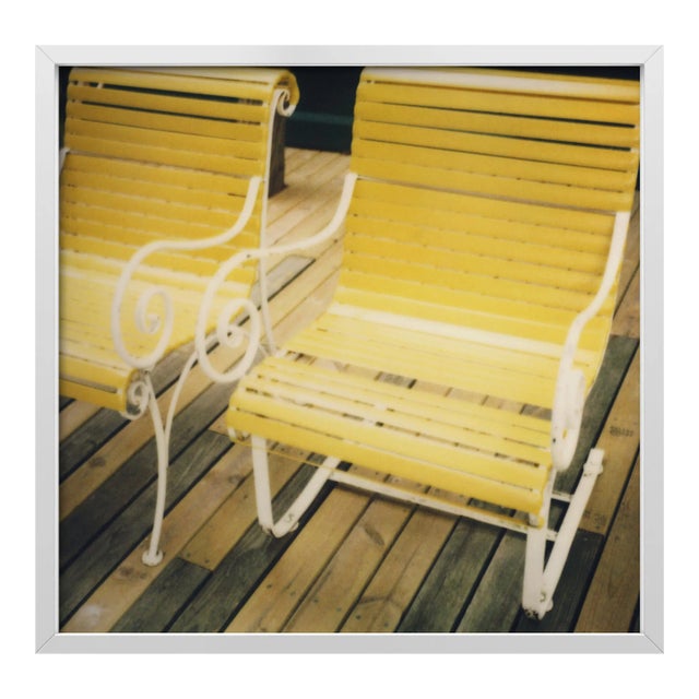 Swimming at the Grand Part 2 by Alicia Bock Print with White Frame - 24 X 24 For Sale