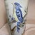 Late 20th Century Blue Jay Bird Vase Depicting Perched Birds on Blossoming Trees For Sale In Palm Springs - Image 6 of 9