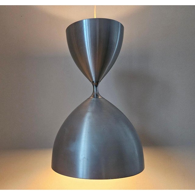 Large Mid-Century Vega Pendant by Jo Hammerborg for Fog & Mørup, Denmark, 1960s For Sale - Image 10 of 18