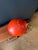 Vintage Floor Lamp in Orange Lacquered Metal, 1970s For Sale - Image 3 of 5