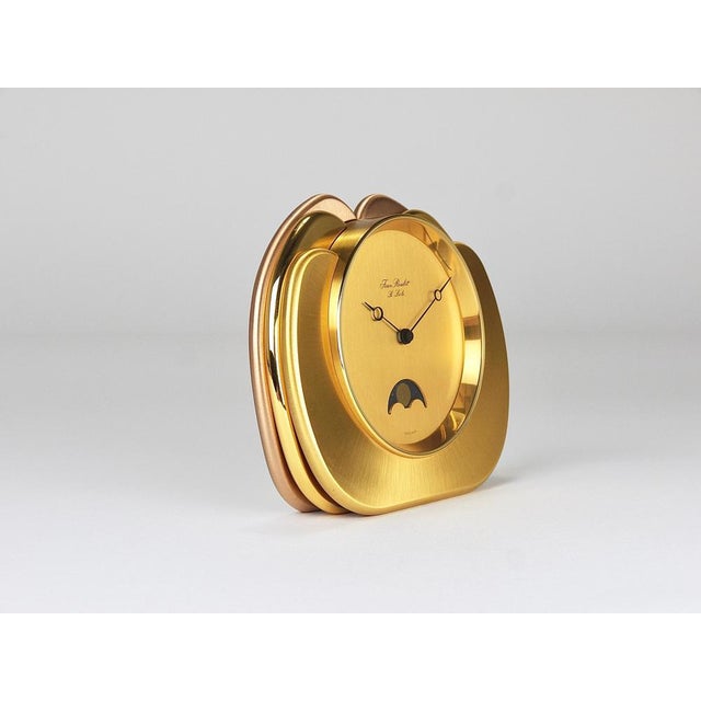 Vintage Swiss Table Clock by Jean Roulet for Aeg, 1980s For Sale - Image 4 of 18