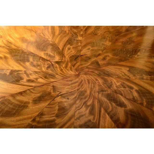 Early 19th Century Antique English William IV Mahogany Round Dining Table For Sale - Image 5 of 12