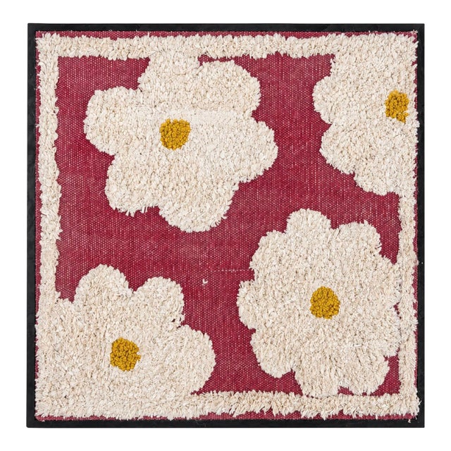 Daisy Blush Tufted Wall Frame For Sale