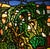 Modern Landscape Electrified Stained Glass Panel For Sale In New York - Image 6 of 11