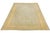 Transitional 15x23 Modern Transitional Oushak Style Light Blue & Goldenrod Hand-Knotted Wool For Sale - Image 3 of 10